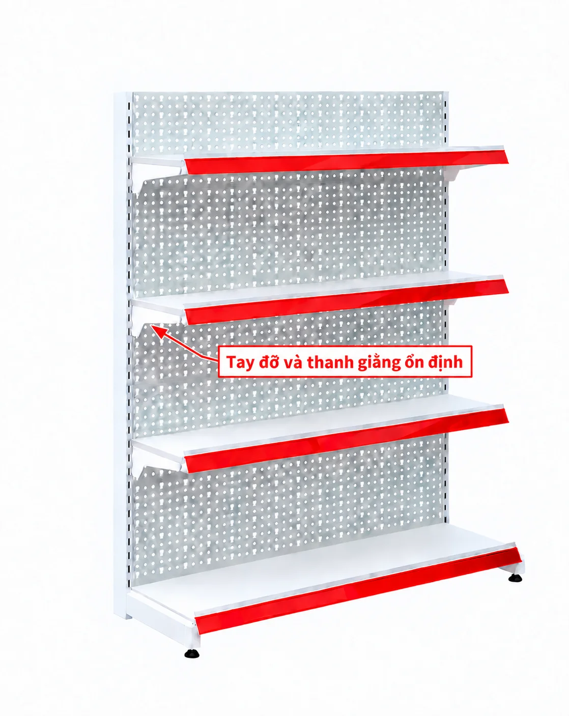 Kệ Lưng Tôn Lỗ 4 Tầng Giá Xưởng, Bền Chắc