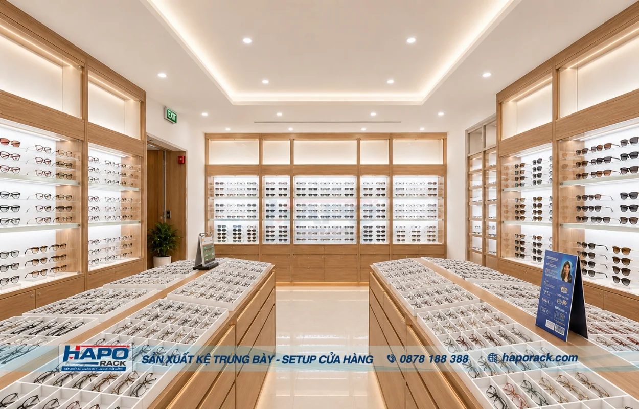 Kệ Mắt Kính Đẹp Tại Xã An Phú An Giang