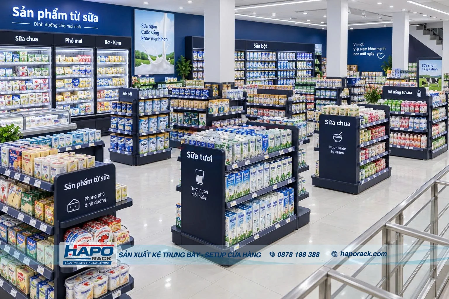 Kệ Shop Sữa Bột: Các Mẫu Kệ Đẹp, Kích Thước Và Giá Tham Khảo