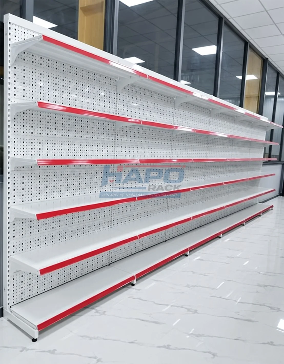Kệ Siêu Thị Đơn Lưng Tôn Lỗ – Đủ Mẫu, Đủ Kích Thước