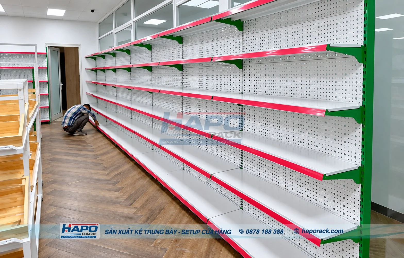 Kệ Siêu Thị Đơn Tôn Đục Lỗ – Báo Giá Chi Tiết 2026