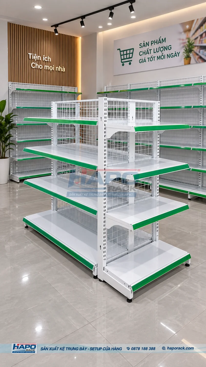 Kích Thước Kệ Lưng Lưới 4 Tầng: Cao, Dài, Rộng Bao Nhiêu?