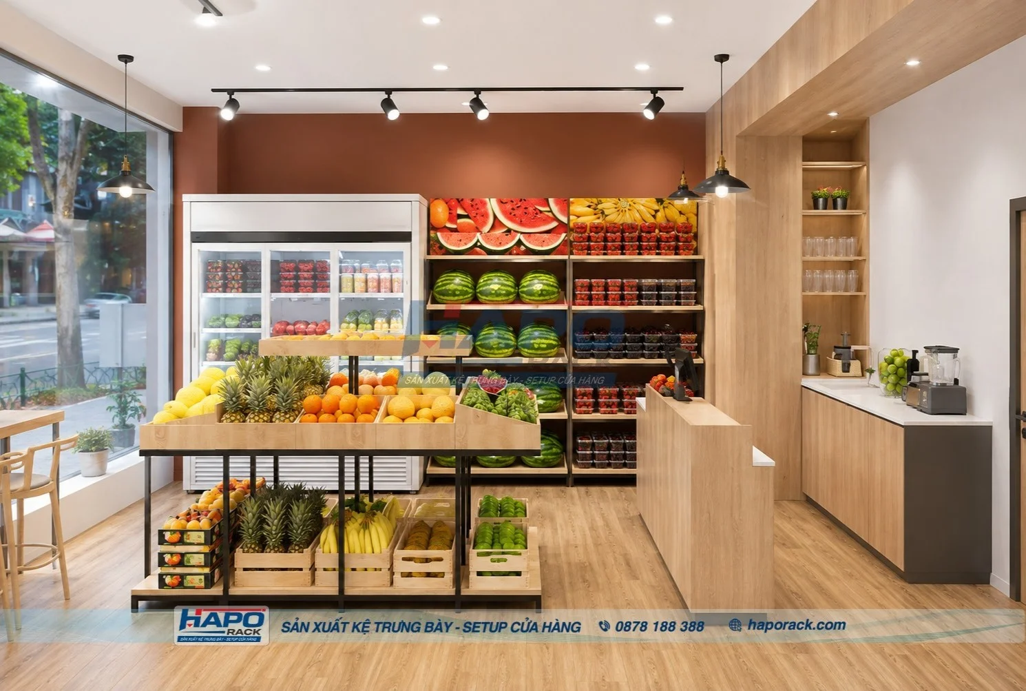 Mẫu Kệ Bán Trái Cây Mới Nhất Đẹp, Chắc Chắn Cho Cửa Hàng