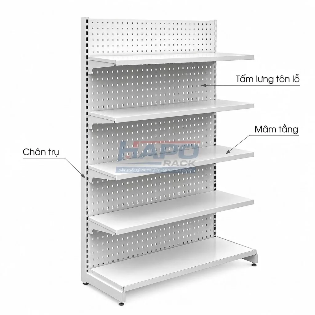 Mẫu Kệ Lưng Tôn Lỗ 5 Tầng Tối Ưu Không Gian Trưng Bày