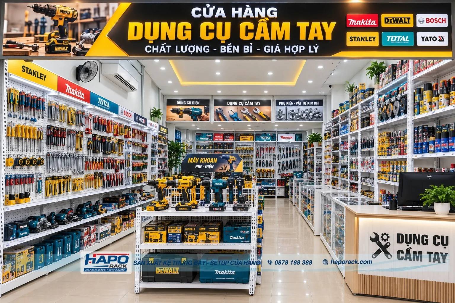 Mẫu Kệ Trưng Bày Máy Cắt Bền Chắc, Chịu Tải Tốt Mới Nhất 2027