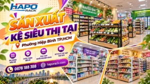 Sản Xuất Kệ Siêu Thị Tại Phường Hiệp Bình TP.HCM Giá Xưởng