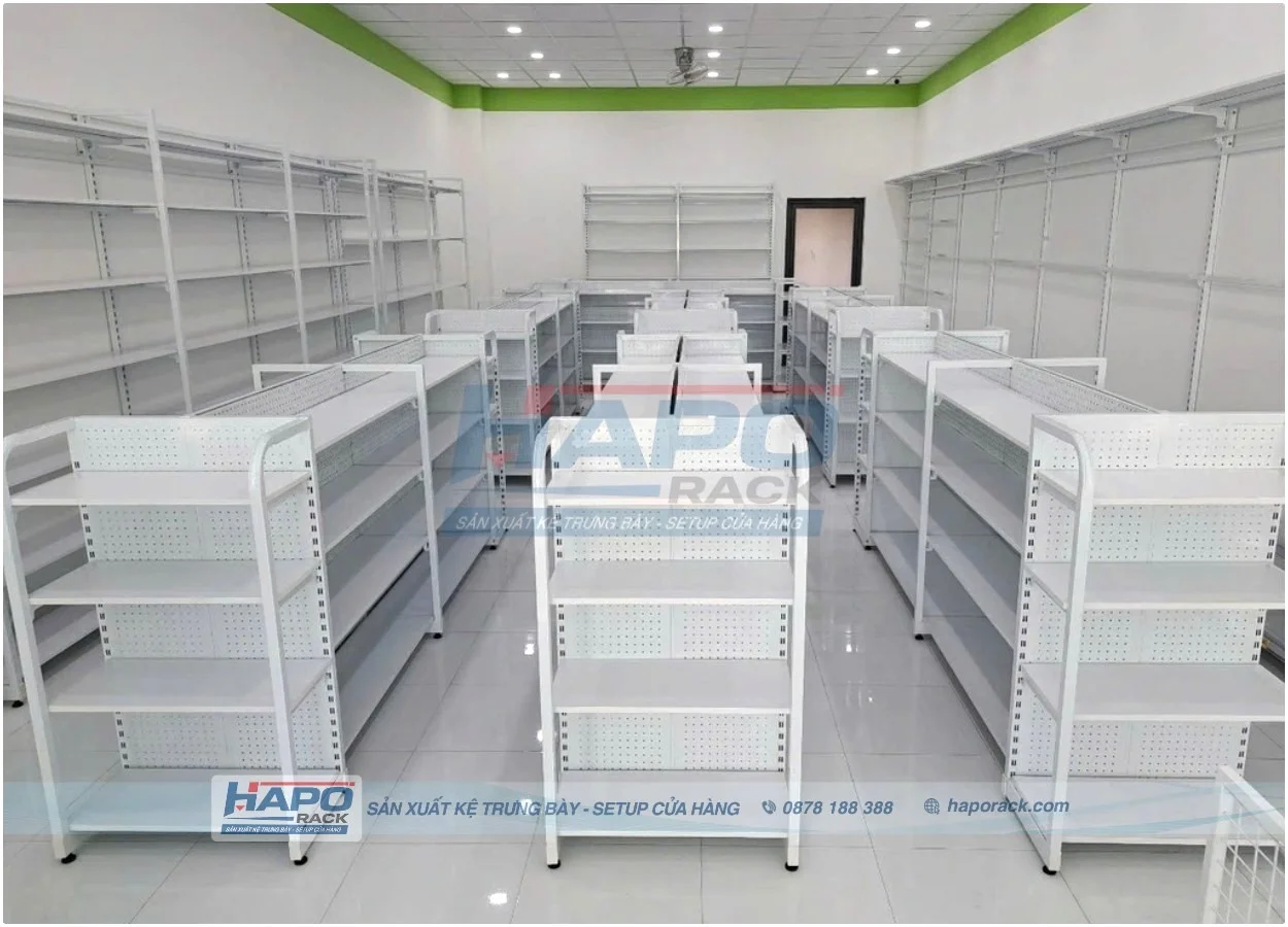 Sản Xuất Kệ Siêu Thị Tại Phường Tân Sơn Nhì – Giải Pháp Cho Cửa Hàng Bán Lẻ