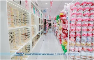 Sản Xuất Kệ Trưng Bày Cửa Hàng Mắt Kính Tại Phường Hòa Hiệp Đắk Lắk – Tối Ưu Chi Phí