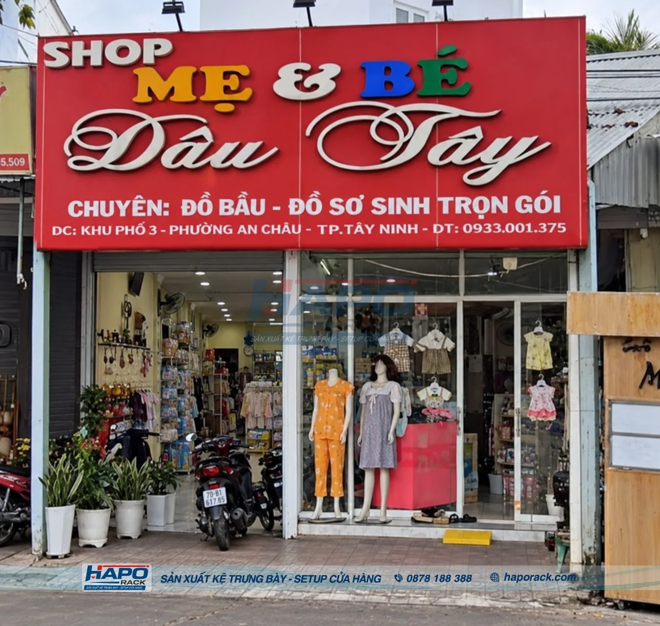 CỬA HÀNG DÂU TÂY MẸ VÀ BÉ – LONG AN