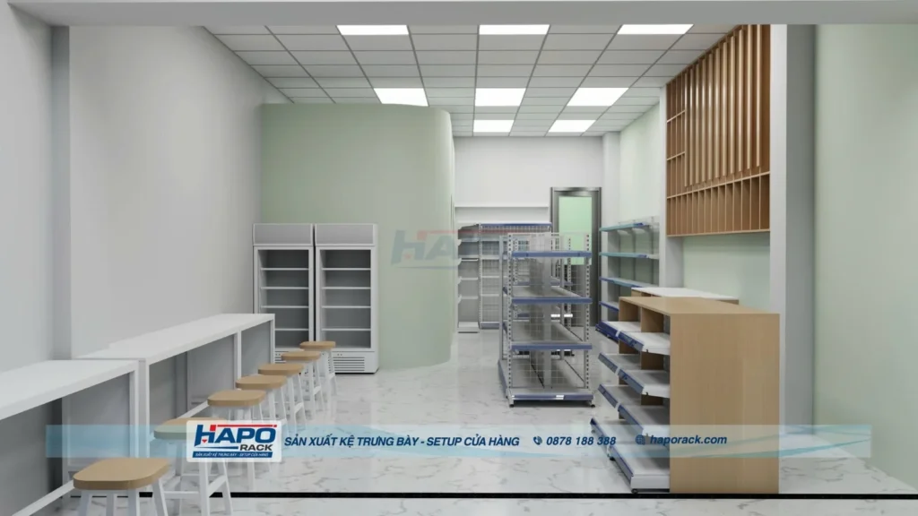 THI CÔNG CỬA HÀNG TIỆN LỢI TẠI TRẢNG BOM – ĐỒNG NAI