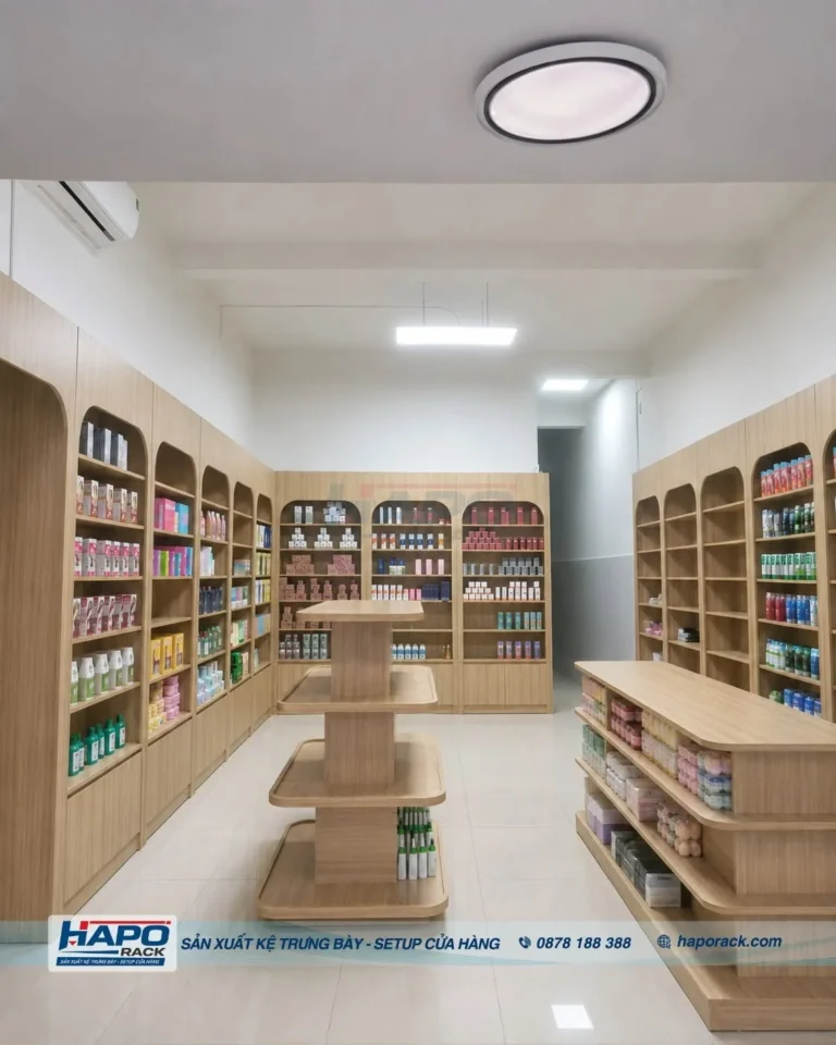 THI CÔNG CỬA HÀNG MỸ PHẨM TẠI CHỢ ĐÌNH, TP. HCM