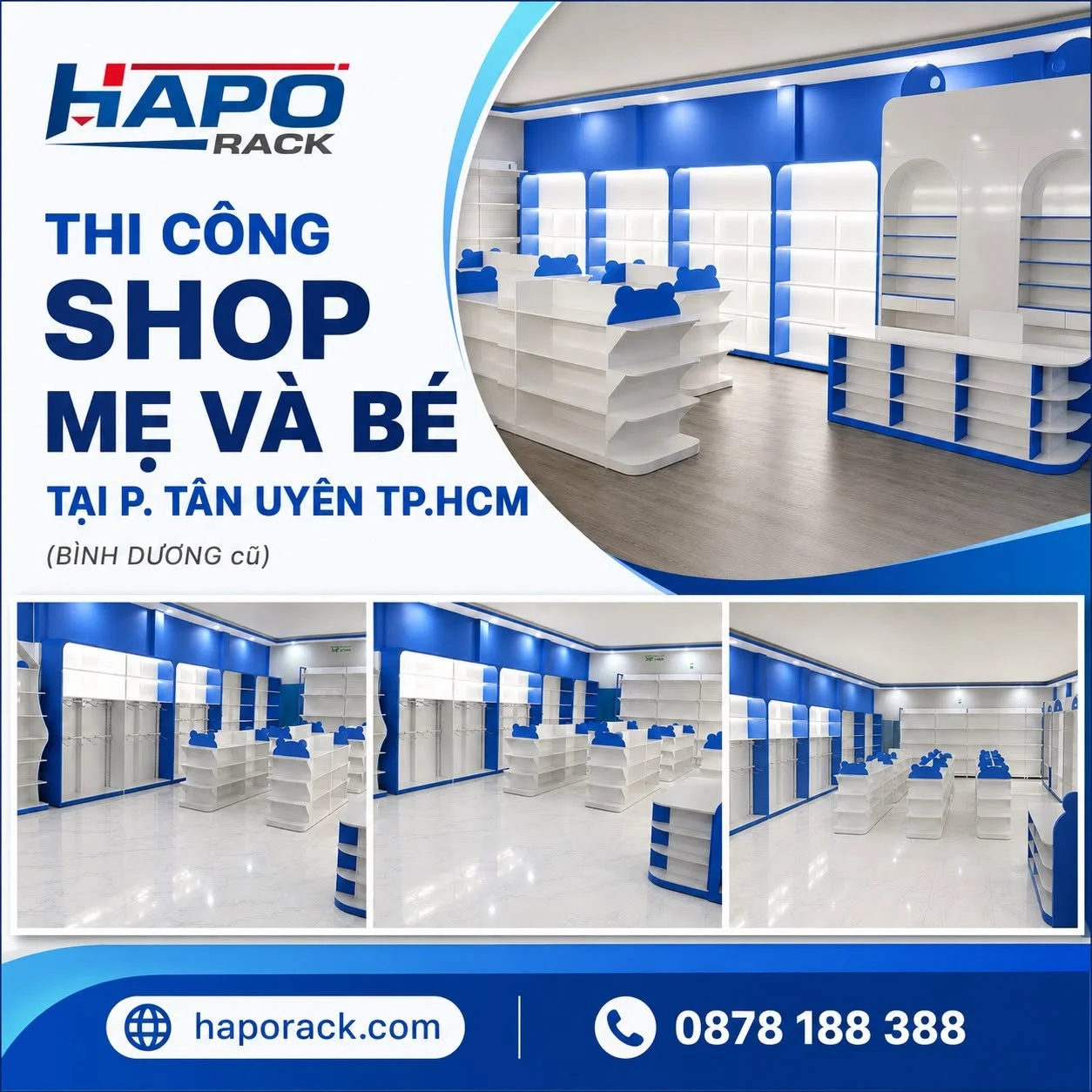 THI CÔNG SHOP MẸ VÀ BÉ TẠI TÂN UYÊN, TP. HCM