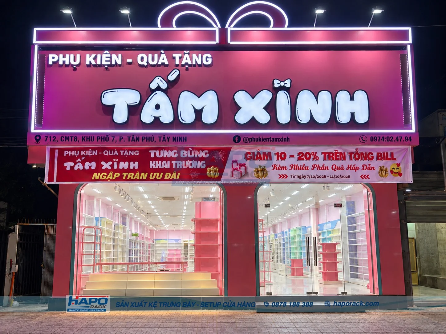 THI CÔNG SHOP PHỤ KIỆN, QUÀ TẶNG,TÂM XINH TẠI TÂY NINH