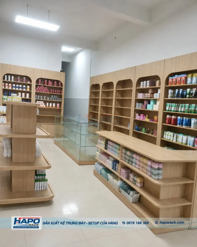 THI CÔNG CỬA HÀNG MỸ PHẨM TẠI CHỢ ĐÌNH, TP. HCM