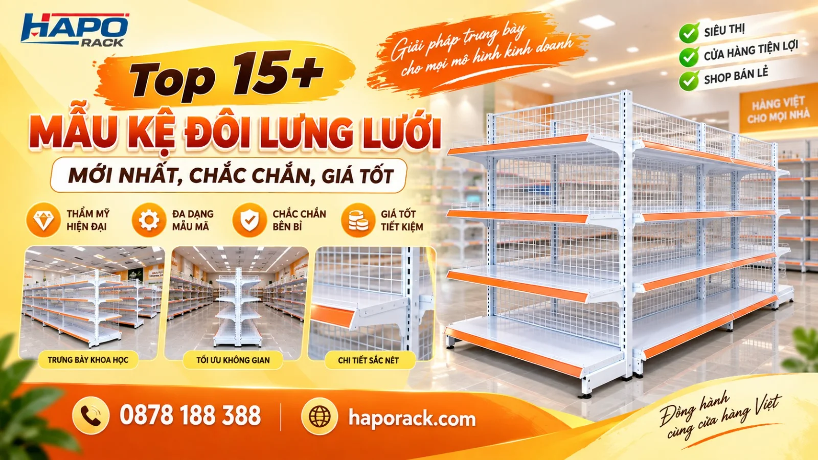 Top 15+ Mẫu Kệ Đơn Lưng Lưới Giá Tốt – Kệ Đơn Lưng Lưới Dài 90cm Phổ Biến