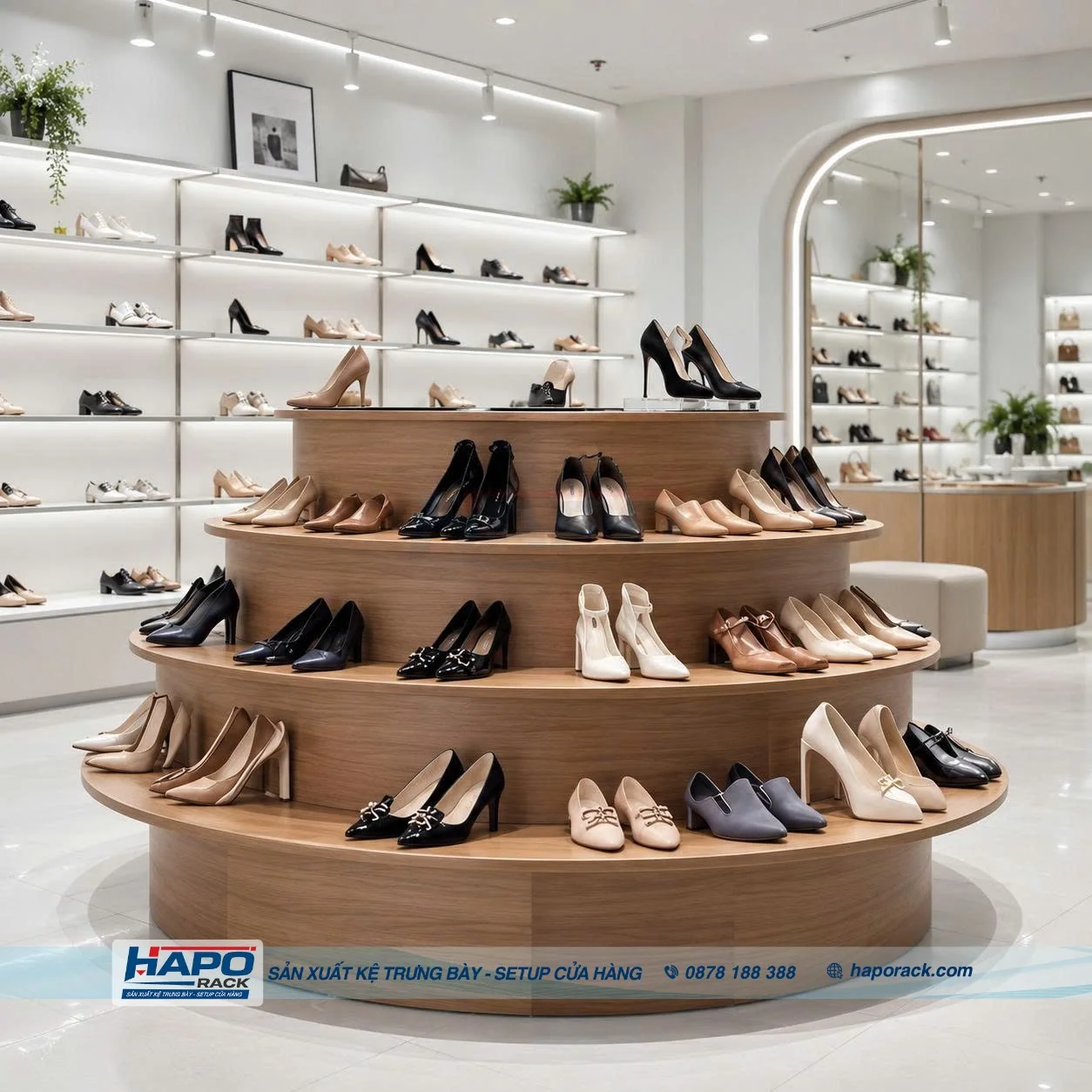 Top Kệ Giày Dép Cho Shop Đẹp, Dễ Sắp Xếp Và Trưng Bày