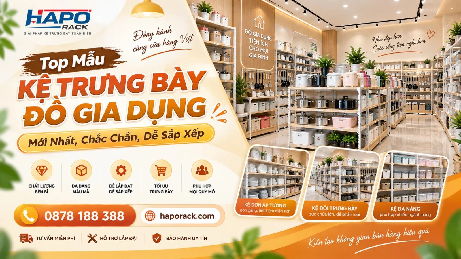 Top Kệ Sắt Trưng Bày Đồ Gia Dụng Chắc Chắn, Bền, Dễ Điều Chỉnh