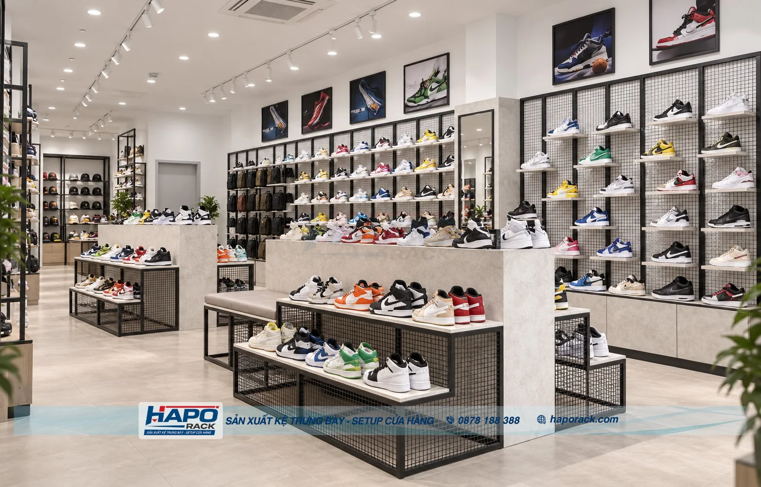 Top Kệ Trưng Bày Dép Đẹp, Gọn Gàng, Dễ Sắp Xếp Sản Phẩm