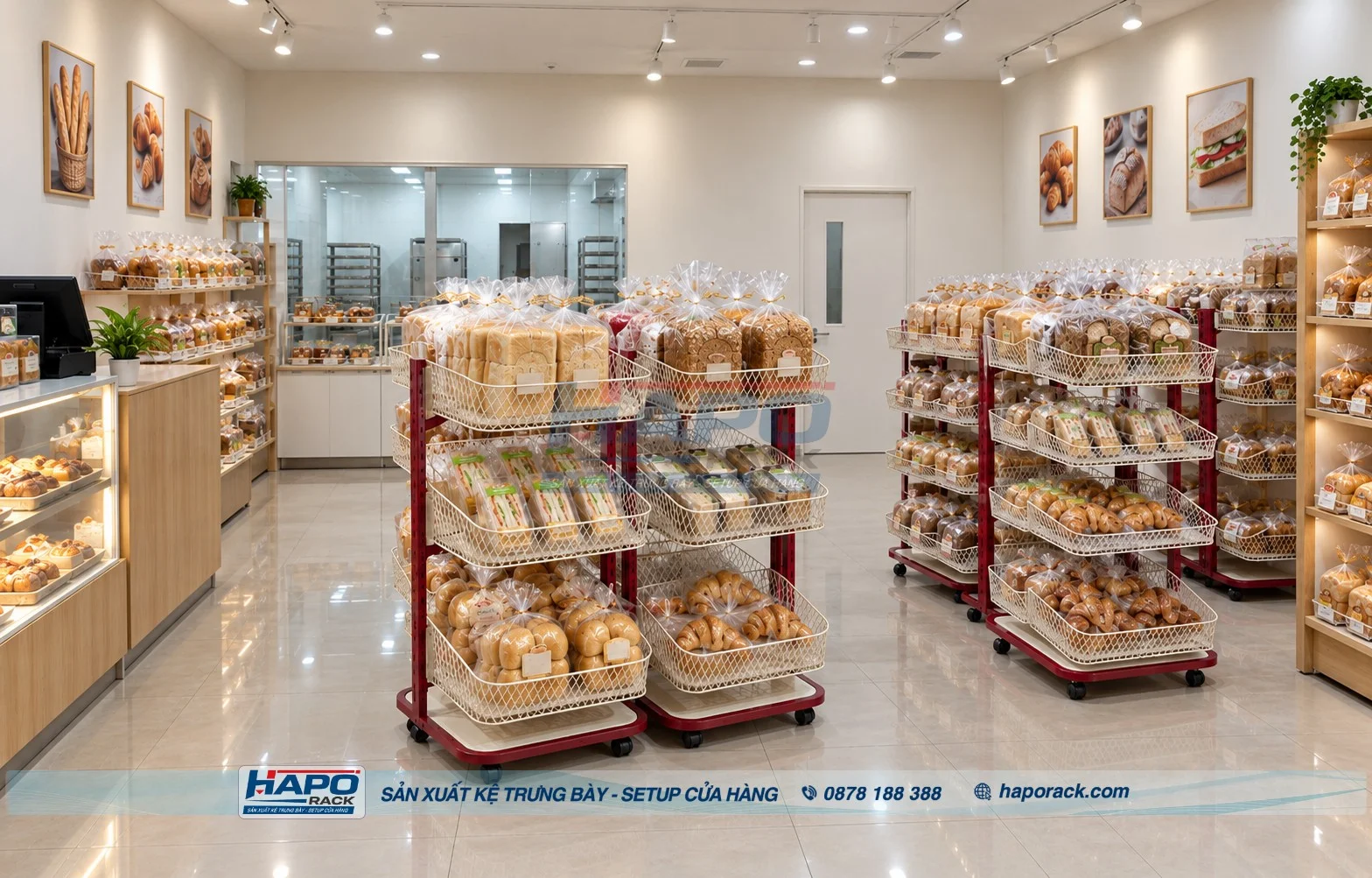 Top Mẫu Kệ Bánh Mì Mới Nhất, Đẹp Mắt, Dễ Lấy Và Bổ Sung Bánh