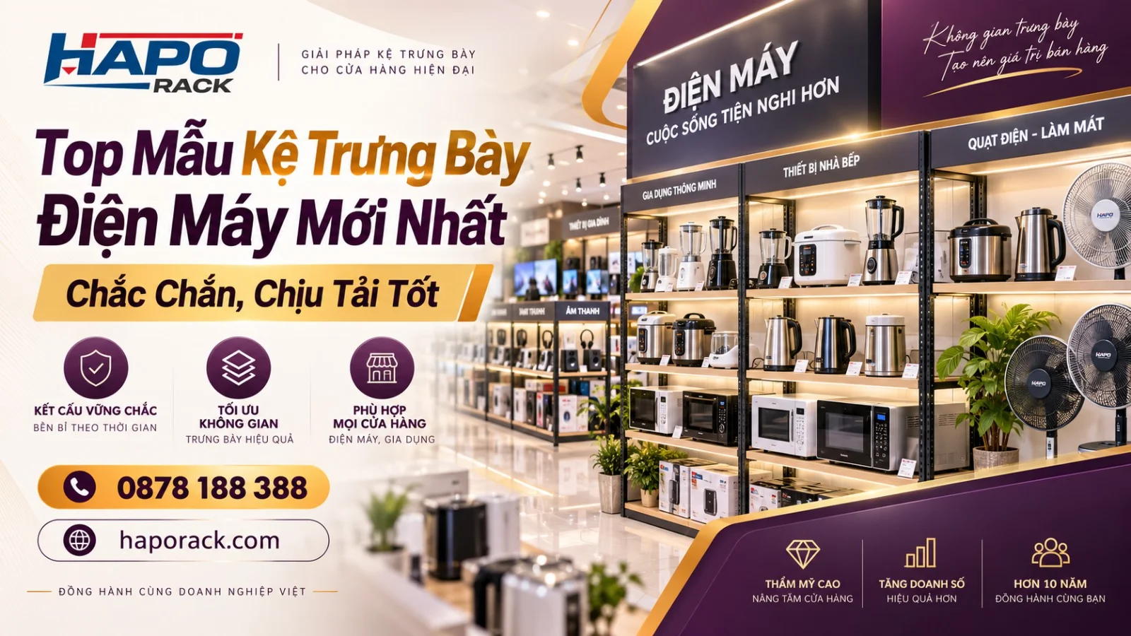 Top Mẫu Kệ Sắt Điện Máy Đẹp, Chắc Chắn, Dễ Thay Đổi Trưng Bày