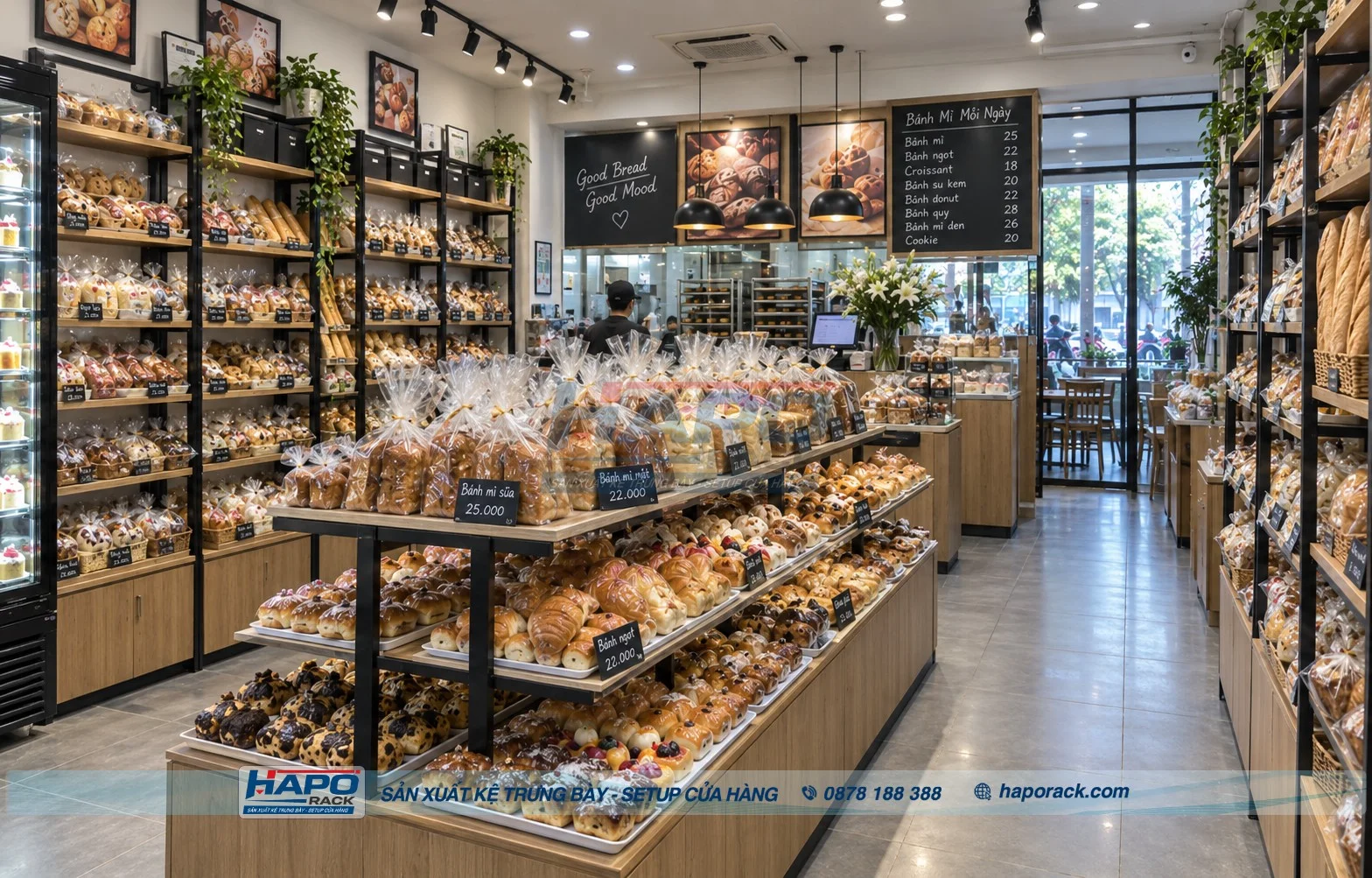 Top Mẫu Kệ Sắt Trưng Bày Bánh Ngọt Chắc Chắn, Đẹp Mắt, Dễ Sắp Xếp