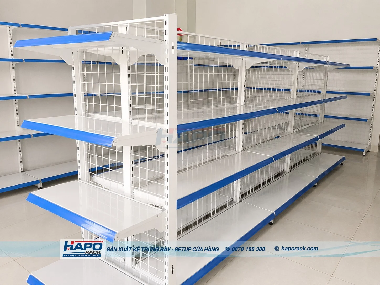 Xưởng Kệ Siêu Thị Tại Phường An Hội Tây TP.HCM – Thiết Kế, Lắp Đặt Trọn Gói