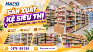 17. Xưởng Sản Xuất Kệ Trưng Bày Siêu Thị Phường Chánh Hiệp TP.HCM