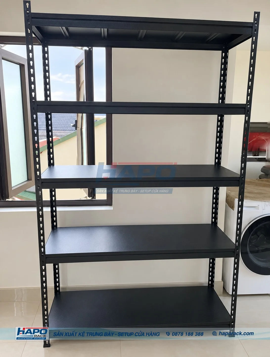 8. Kệ Sắt V Lỗ 5 Tầng – Cấu Tạo Và Công Dụng