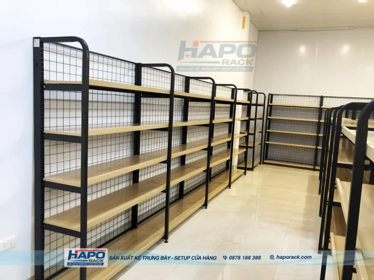 HOÀN THIỆN KỆ TRƯNG BÀY CỬA HÀNG TIỆN LỢI TẠI THỦ DẦU MỘT, BÌNH DƯƠNG