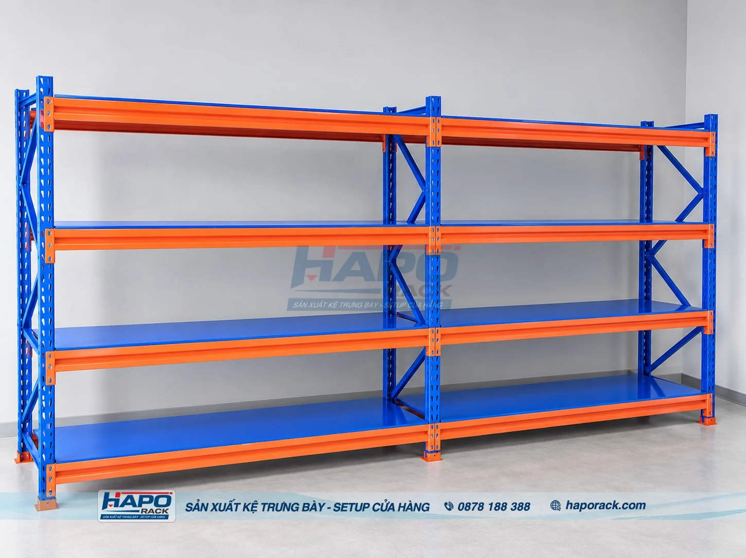 Báo Giá Kệ Trung Tải 4 Tầng – Kích Thước Và Tải Trọng