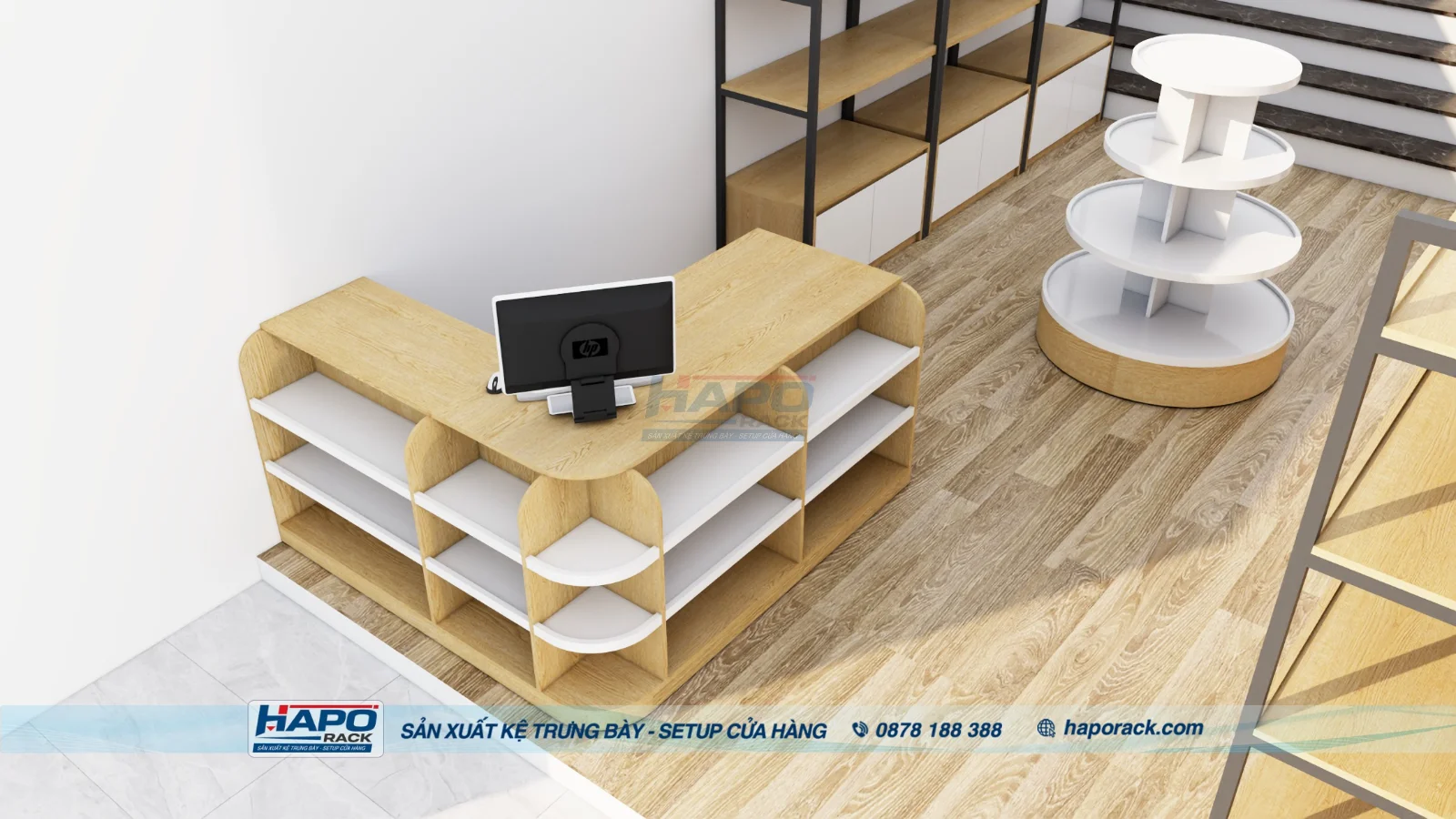 bố trí lối đi cửa hàng thuốc tây