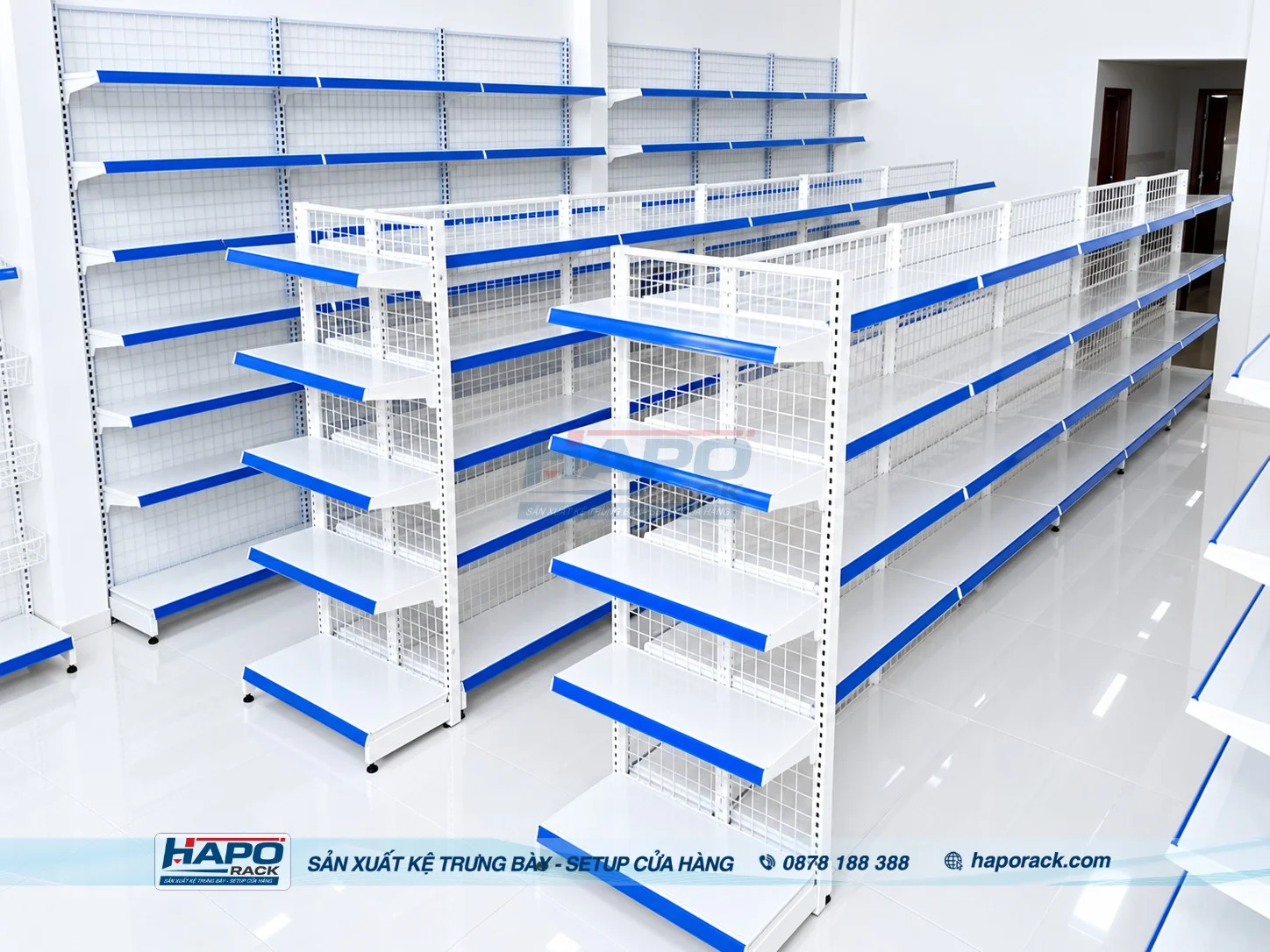 Cách bố trí kệ trưng bày giúp khách hàng tìm kiếm sản phẩm dễ dàng