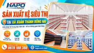 Chuyên Sản Xuất Kệ Siêu Thị Tại Xã Xuân Thành Đồng Nai Theo Yêu Cầu