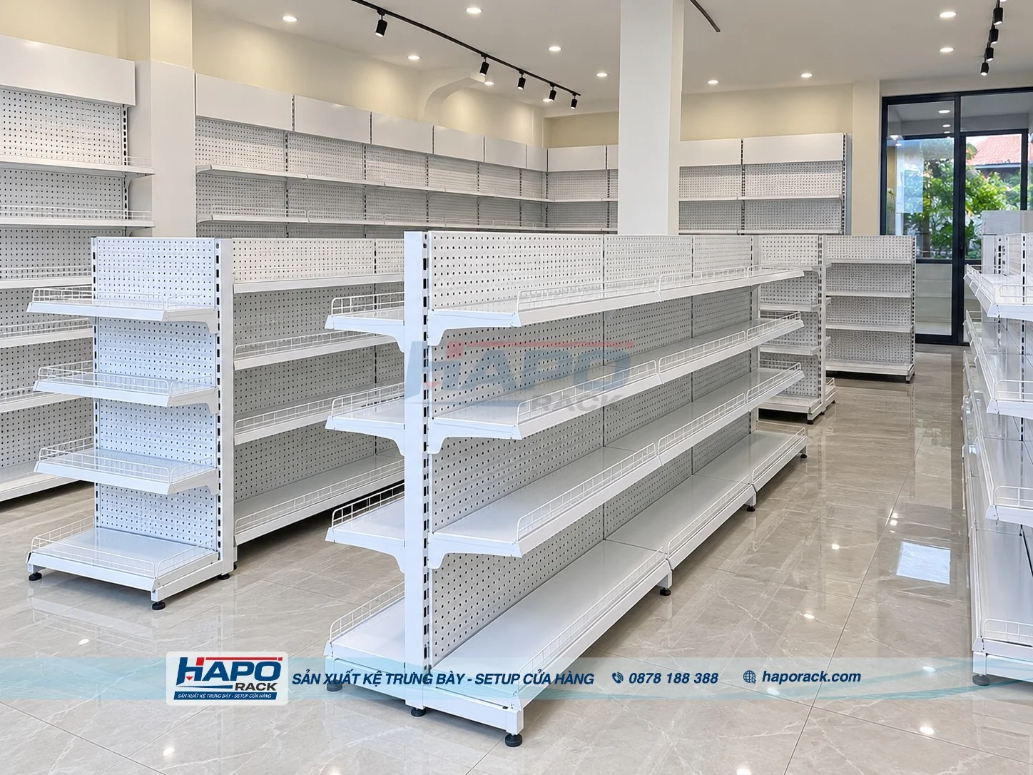 Cung Cấp Kệ Siêu Thị Tại Xã Bình Hưng TP.HCM Giá Rẻ