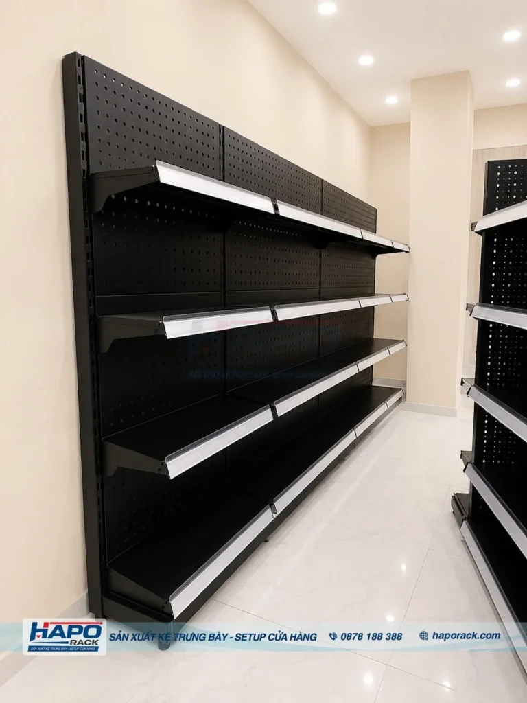 SETUP KỆ SIÊU THỊ CỬA HÀNG TIỆN LỢI TẠI PHAN THIẾT BÌNH THUẬN