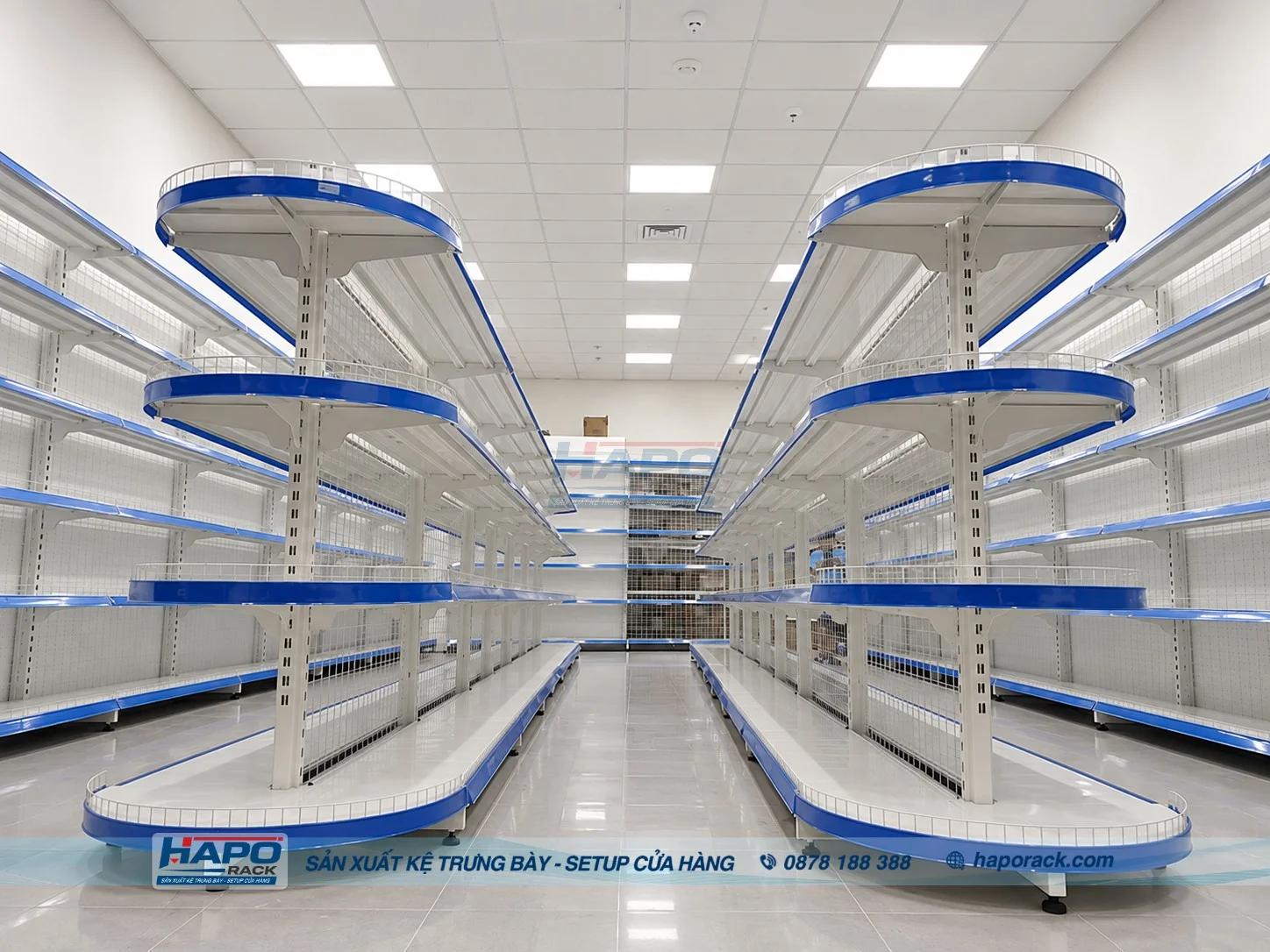 hệ thống kệ thuốc áp tường nhiều tầng