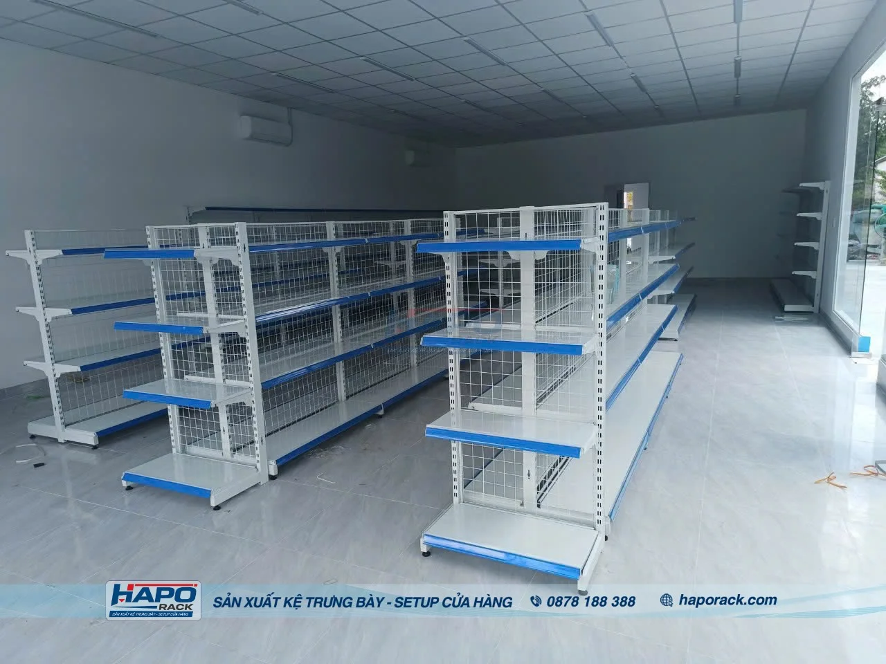 hệ thống kệ thuốc áp tường nhiều tầng