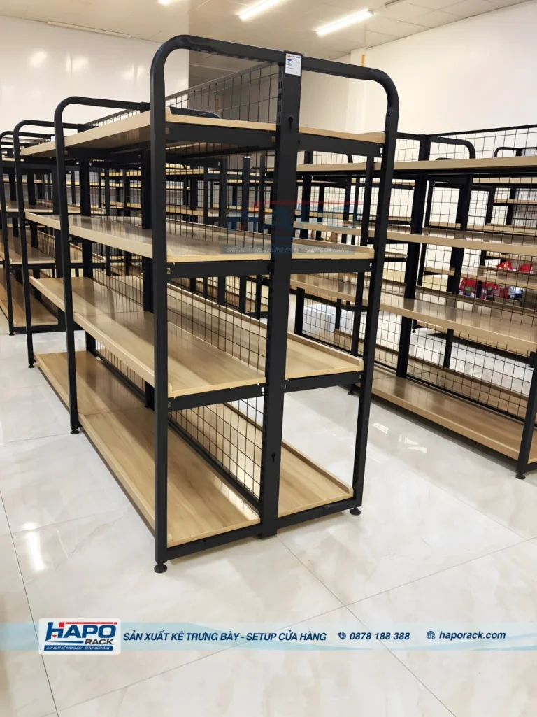 HOÀN THIỆN KỆ TRƯNG BÀY CỬA HÀNG TIỆN LỢI TẠI THỦ DẦU MỘT, BÌNH DƯƠNG