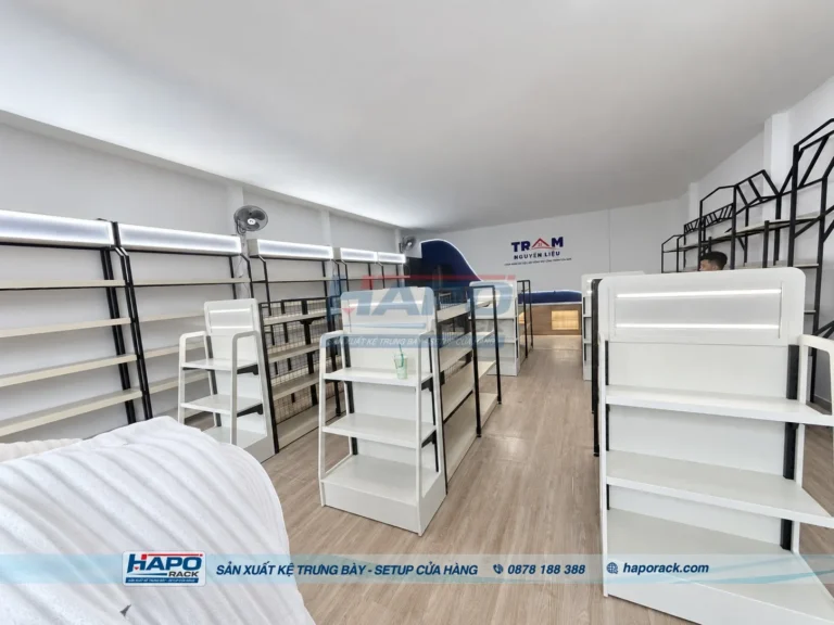 HOÀN THÀNH CỬA HÀNG NGUYÊN LIỆU PHA CHẾ TRẠM TẠI TP. HCM