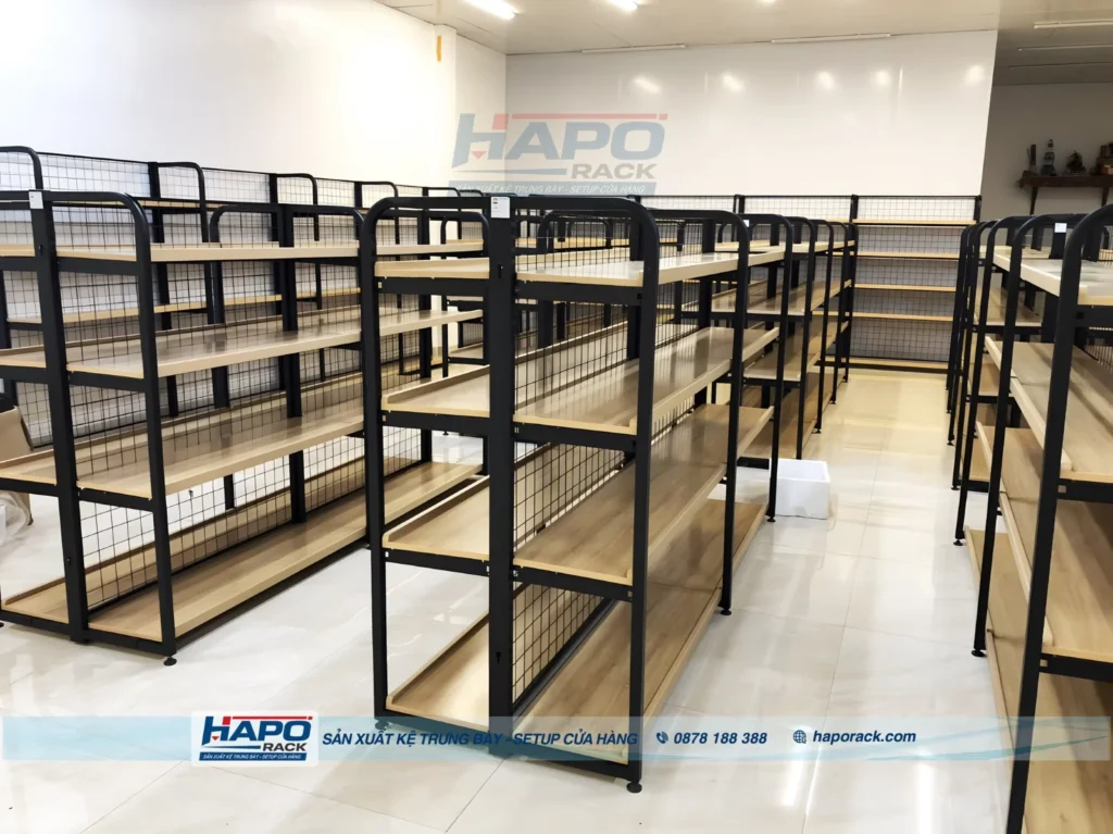 HOÀN THIỆN KỆ TRƯNG BÀY CỬA HÀNG TIỆN LỢI TẠI THỦ DẦU MỘT, BÌNH DƯƠNG