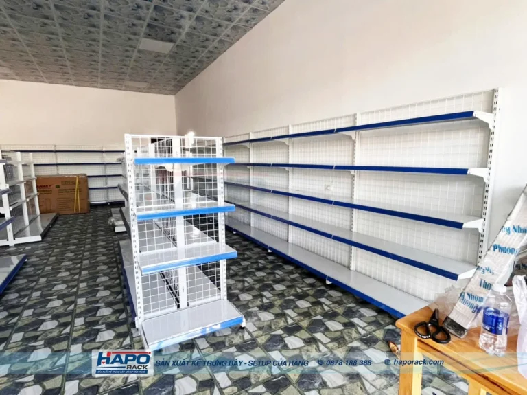 SETUP KỆ SIÊU THỊ CÔNG TY THƯƠNG MẠI ÍCH GIA TẠI BÌNH CƠ, TP. HCM