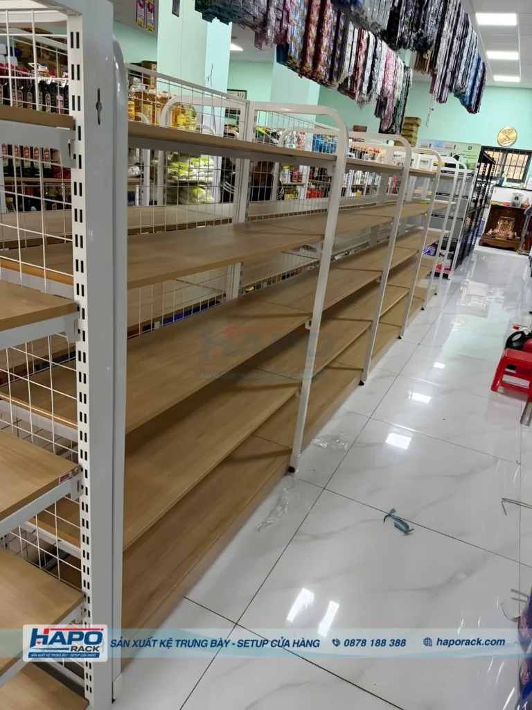HOÀN THIỆN SETUP KỆ SIÊU THỊ TẠI TÂN UYÊN, BÌNH DƯƠNG