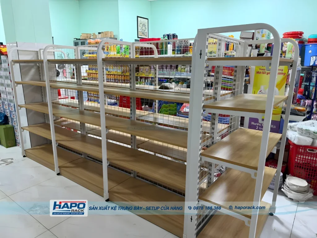 HOÀN THIỆN SETUP KỆ SIÊU THỊ TẠI TÂN UYÊN, BÌNH DƯƠNG