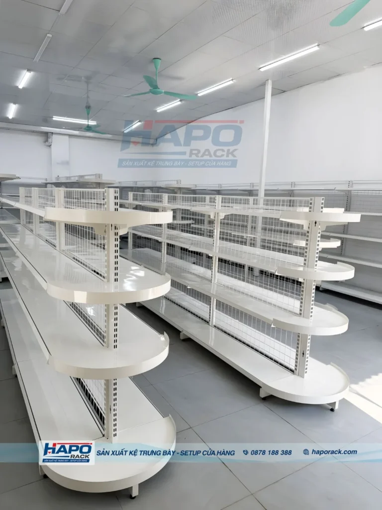 HOÀN THÀNH DỰ ÁN KỆ SIÊU THỊ TẠI TRẢNG BÀNG TÂY NINH