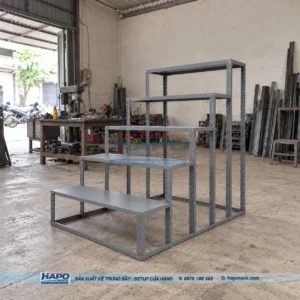 KÊ BẬC THANG 5 TẦNG - ảnh 1