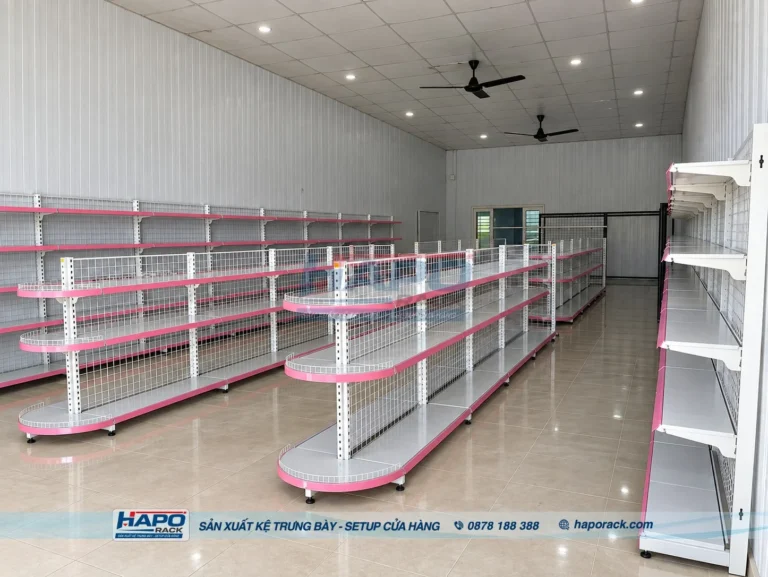 KỆ BÁN NGUYỆT 3 TẦNG