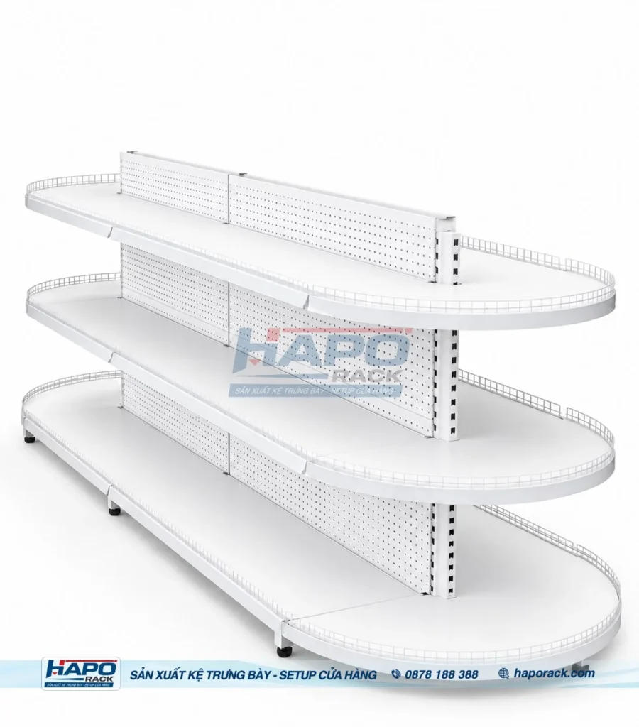 Thông số KỆ BÁN NGUYỆT 3 TẦNG