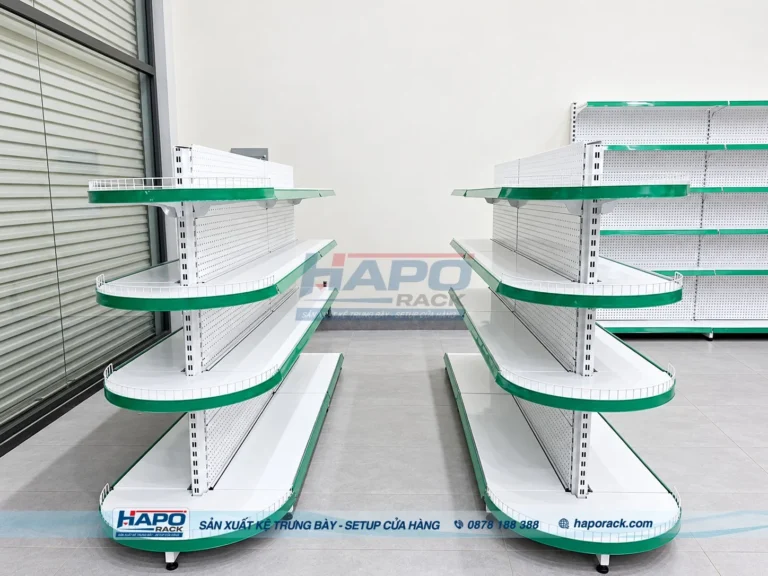 KỆ BÁN NGUYỆT 4 TẦNG