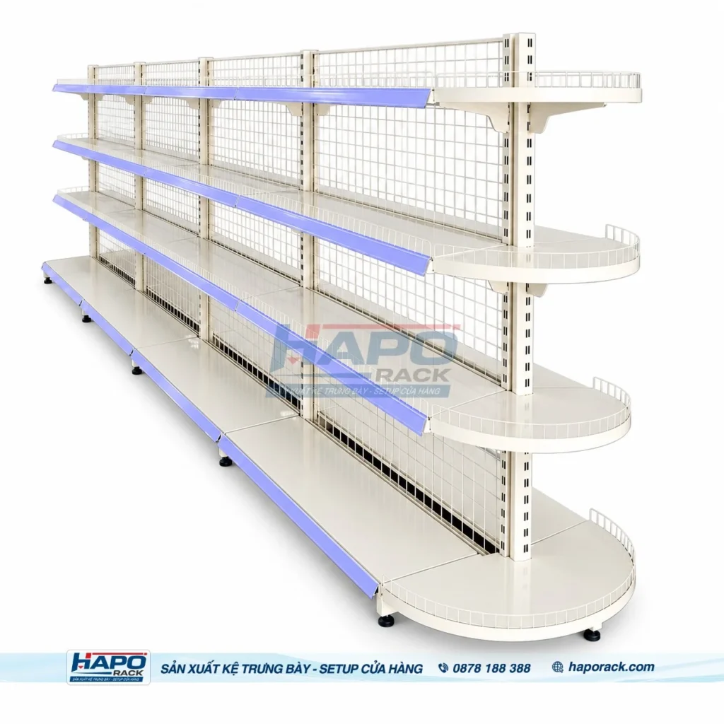 Thông số KỆ BÁN NGUYỆT 4 TẦNG