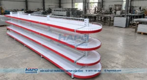KỆ BÁN NGUYỆT 4 TẦNG - ảnh 1